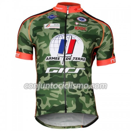 Maillot mangas cortas 2018 Armee De Terre N001
